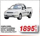 Skinz Custom Fit Seat Covers For Chev/Opel Utility/Corsa 2010+ Models FED.SKCHEUTEFF-Per Set