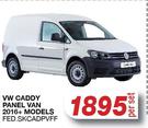 Skinz Custom Fit Seat Covers For VW Caddy Panel Van 2016+ Models FED.SKCADPVFF-Per Set