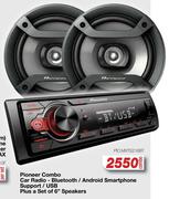 Pioneer Combo PIO.MXTS216BT-Per Combo