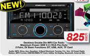 Digital Star Sound Deckless Double Din MP3 Car Radio STA.SS450BTD