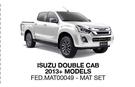 Race Rubber Mats For Isuzu Double Cab 2013+ Models Mat Set FED.MAT00049-Per Set