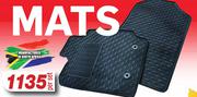 Race Rubber Mats For Isuzu Double Cab 2013+ Models Mat Set FED.MAT00049-Per Set
