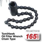 Tomi Hawk Oil Filter Wrench Chain Type FED.AKT70418-Each