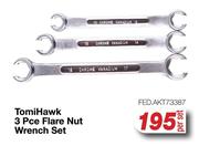 Tomi Hawk 3 Pce Flare Nut Wrench Set FED.AKT73387-Per Set
