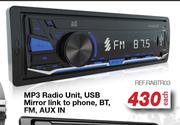 RA MP3 Radio Unit REF.RABTR03