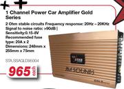 Digital Star Sound Channel Power Car Amplifier (Gold Series) STA.SSAGLD95004-Each