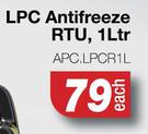 A Professional LPC Antifreeze RTU APC.LPCR1L-1Ltr Each