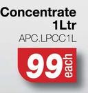 A Professional LPC Antifreeze Concentrate APC.LPCC1L-1Ltr Each