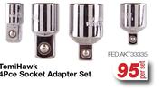 Tomi Hawk 4Pce Socket Adapter Set FED.AKT33335-Per Set