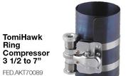 TomiHawk Ring Compressor 3 1/2 To 7" FED.AKT70089