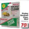 Pratley Quickset Clear PRA.86143-36ml 