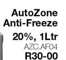 Auto Zone Anti-Freeze 20%, AZC.AF04-1Ltr