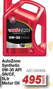 Auto Zone Synthetic 5W-30 API SN/CF, Motor Oil AZC.5W305L-5Ltr 