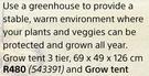 Grow Tent 3 Tier 69 x 49 x 126cm