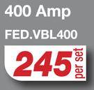 Jumper Cables 400 Amp FED.VBL400-Per Set