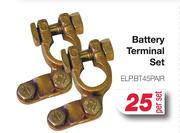 Battery Terminal Set ELP.BT45PAIR-Per Set