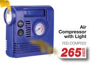 Air Compressor With Light FED.COMP022-Each