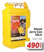 Addis Diesel Jerry Can 25L ADD.7438-Each