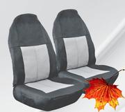 2 Pce Rear Seat Cover Set FED.EXP60RBLK-Per Set