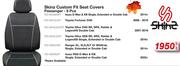Skinz Custom Fit Seat Covers Passenger (6 Pcs) FED.SKDMAXFF-Per Set
