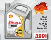 Shell Rimula R4X 15W-40 Motot Oil (SHL.97308)-5L Each