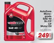 Autozone Mono-Grade SAE-40SL/CF Ltr. Motor Oil (AZC.SAE405L)-5Ltr 