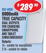 Dixon Compact Powerbank 8000mAh True Capacity B02-8000