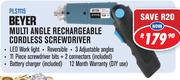 Beyer Multi Angle Rechargeable Cordless Screwdriver PLS1115