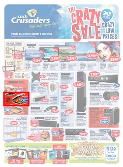Cash Crusaders : The Crazy Sale (16 May - 5 Jun 2016), page 1