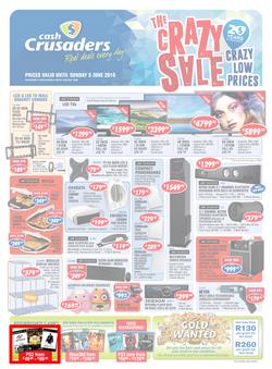 Cash Crusaders : The Crazy Sale (16 May - 5 Jun 2016), page 1