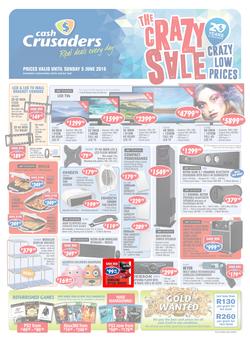 Cash Crusaders : The Crazy Sale (16 May - 5 Jun 2016), page 1