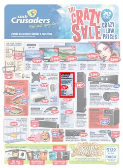 Cash Crusaders : The Crazy Sale (16 May - 5 Jun 2016), page 1