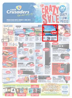 Cash Crusaders : The Crazy Sale (16 May - 5 Jun 2016), page 1