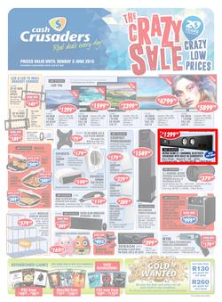 Cash Crusaders : The Crazy Sale (16 May - 5 Jun 2016), page 1