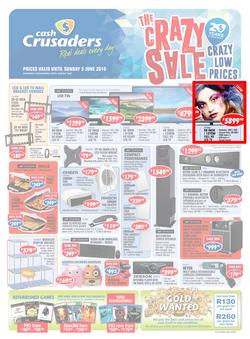 Cash Crusaders : The Crazy Sale (16 May - 5 Jun 2016), page 1