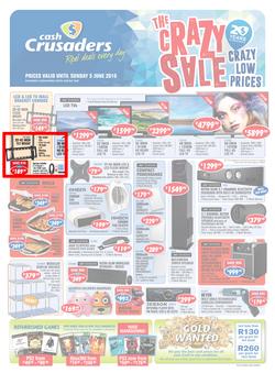Cash Crusaders : The Crazy Sale (16 May - 5 Jun 2016), page 1