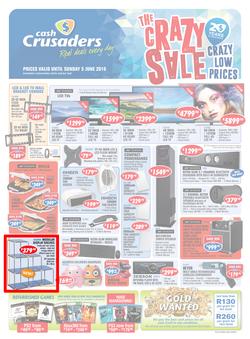 Cash Crusaders : The Crazy Sale (16 May - 5 Jun 2016), page 1