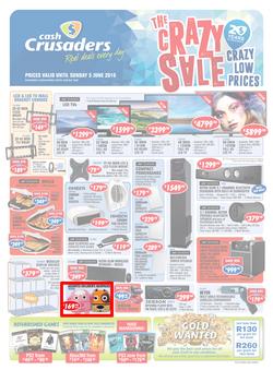 Cash Crusaders : The Crazy Sale (16 May - 5 Jun 2016), page 1