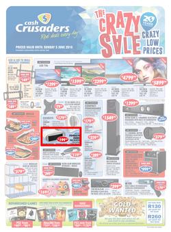 Cash Crusaders : The Crazy Sale (16 May - 5 Jun 2016), page 1