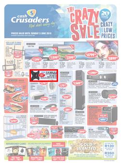 Cash Crusaders : The Crazy Sale (16 May - 5 Jun 2016), page 1