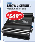 Jebson 1200W 2 Channel Car Amplifier JB5002 
