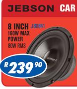 Jebson 8 Inch 160W Max Power 80W RMS JB0841