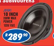 Jebson 10 Inch 200W Max Power 100W RMS JB1041