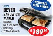 Beyer Stainless Steel Sandwich Maker ST06A