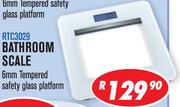 Amber Bathroom Digital Scale RTC3029