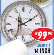 Wall Clocks 14 Inch JH504914