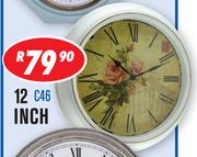 Wall Clocks 12 Inch C46