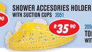 Shower Accessories Holder With Suction Cups 2051