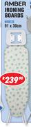 Amber Ironing Boards 91x30Cm NR3612S