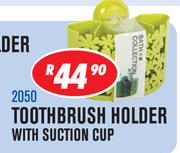 Toothbrush Holder With Suction Cup 2050